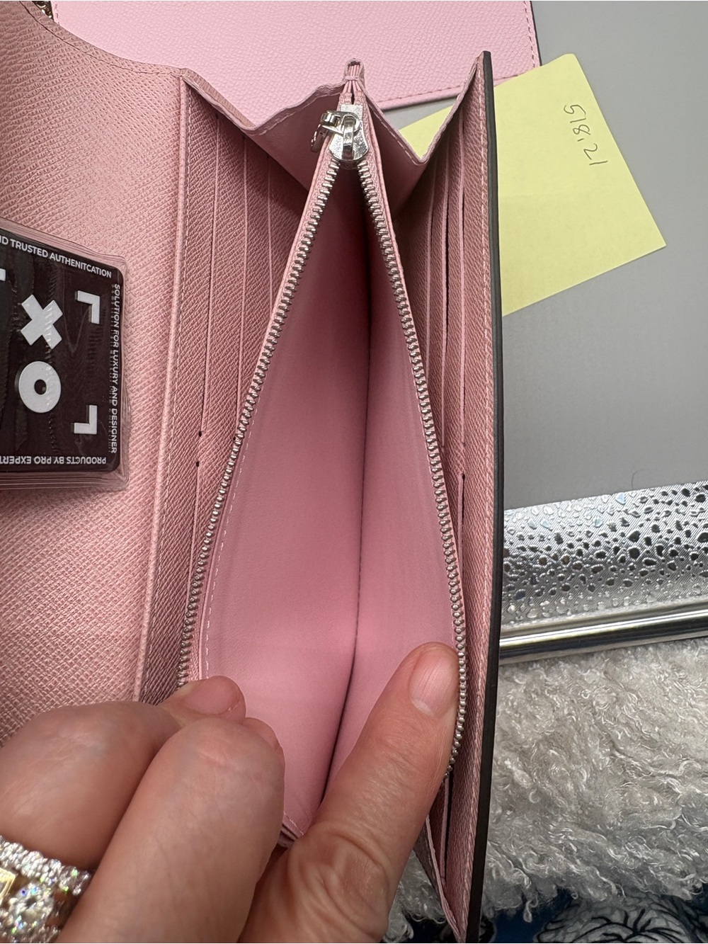 Louis Vuitton Twist Wallet Pink Epi Leather w/ Replacement Chain” - Picture 8 of 14
